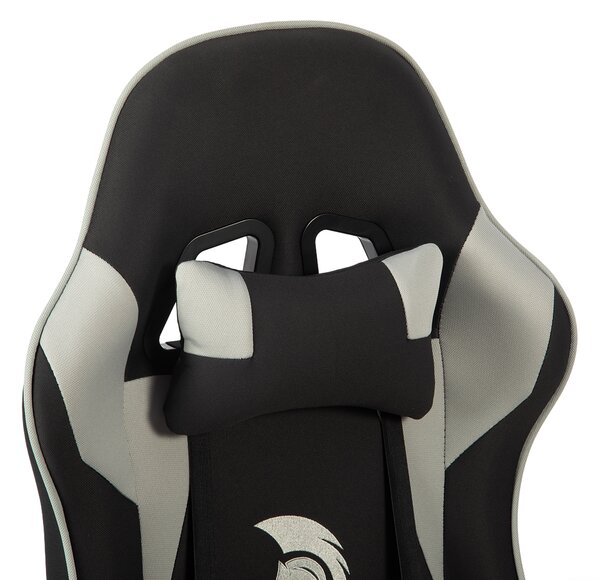 Szövet Gamer szék Warrior Basic 1-F fekete-szürke