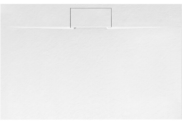 Zuhanytálca Bazalt Long White 90x120