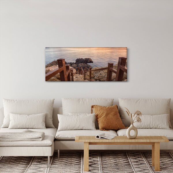 Kép - Ereszkedés a tengerhez (120x50 cm)