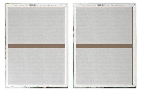 Kép szett kézzel festett részletekkel 2 db-os 50x70 cm Myrtle – Styler