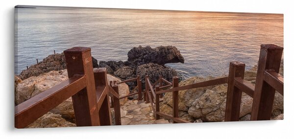Kép - Ereszkedés a tengerhez (120x50 cm)