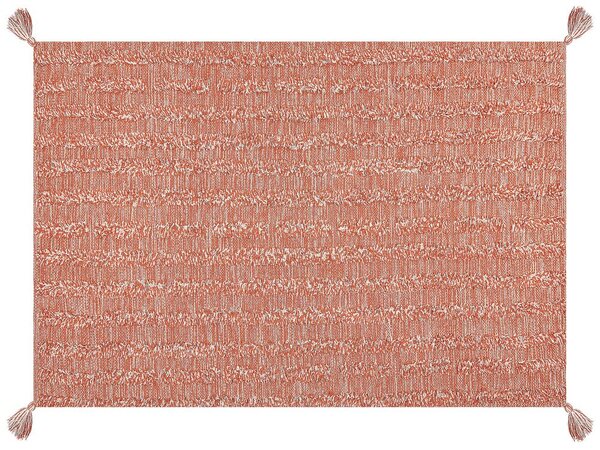 Narancssárga pamutszőnyeg 160 x 230 cm MUGLA