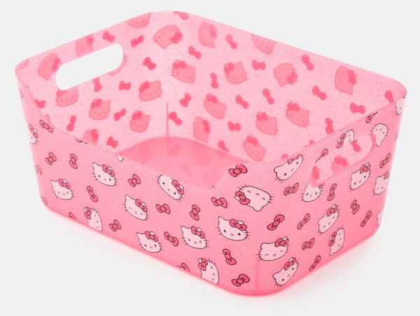 Sinsay - Hello Kitty műanyag tárolódoboz - rózsaszín