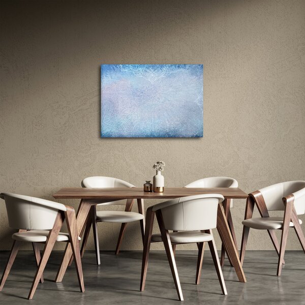Kép - Mandalák kékszínben (70x50 cm)