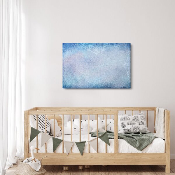 Kép - Mandalák kékszínben (90x60 cm)