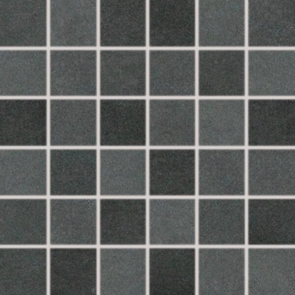 Mozaik Rako Extra fekete 30x30 cm matt WDM05825.1