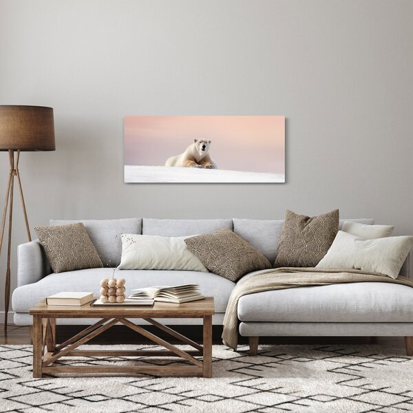 Kép - Jegesmedve (120x50 cm)