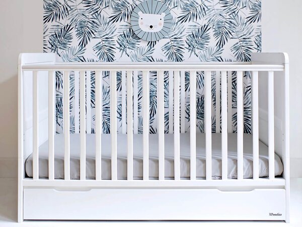 CLASSIC COT BED 2az1-ben kiságy 140x70 Tároló fiók: Tároló fiók nélkül