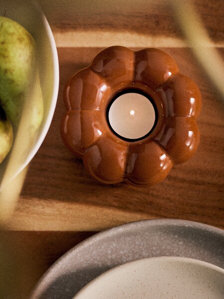 Sinsay - Töklámpás tealight gyertyatartó - narancs