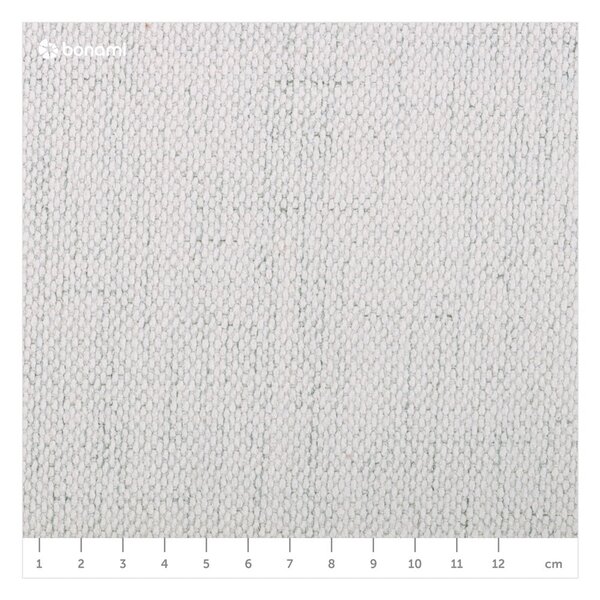 Krémszínű kárpitozott ágyneműtartós franciaágy ágyráccsal 180x200 cm Lupine – Micadoni