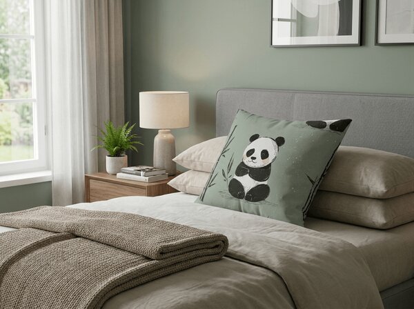 Mikroszálas párnahuzat PANDA RELAX 45x45 cm, mentás
