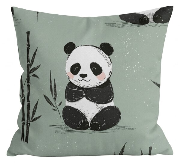 Mikroszálas párnahuzat PANDA RELAX 45x45 cm, mentás