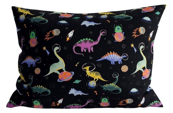 Mikroszálas párnahuzat DINO SPACE 70x90 cm, színes kivitel