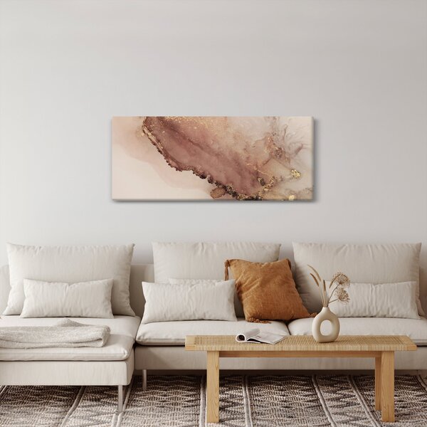 Kép - Arany csillogás (120x50 cm)