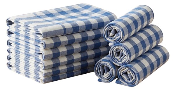Konyharuha CORIVA 50x70 cm sötétkék, szett 10 db
