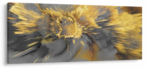 Kép - Arany expanzió (120x50 cm)