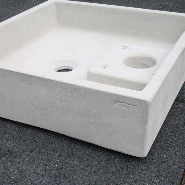 Beton talp KAM kutak rögzítéséhez Plinto XL, szürke