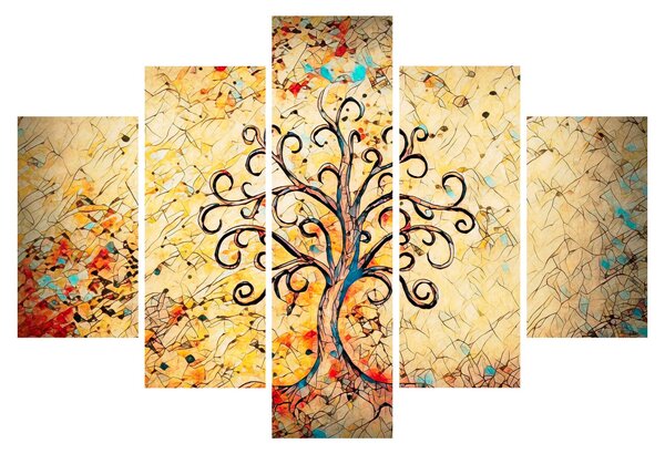 Kép - Mozaik életfa (150x105 cm)