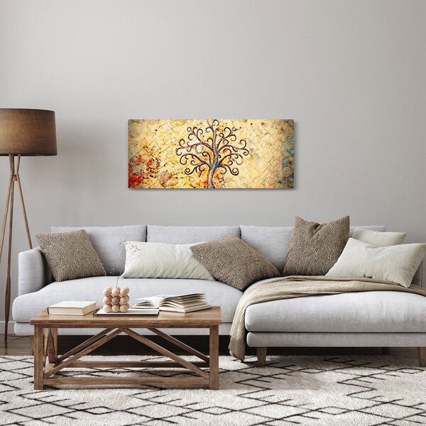 Kép - Mozaik életfa (120x50 cm)