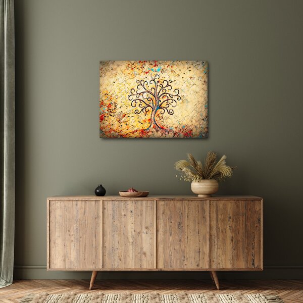 Kép - Mozaik életfa (70x50 cm)