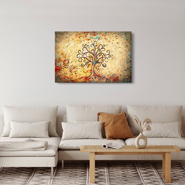 Kép - Mozaik életfa (90x60 cm)