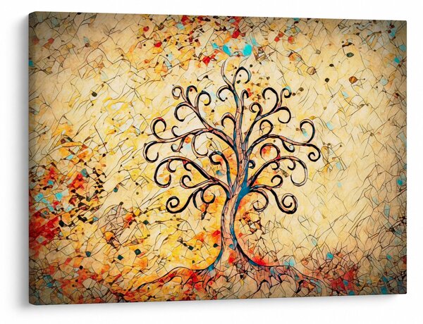 Kép - Mozaik életfa (70x50 cm)