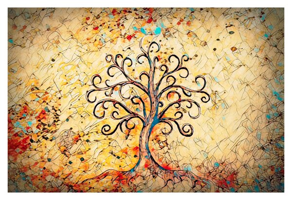 Kép - Mozaik életfa (90x60 cm)