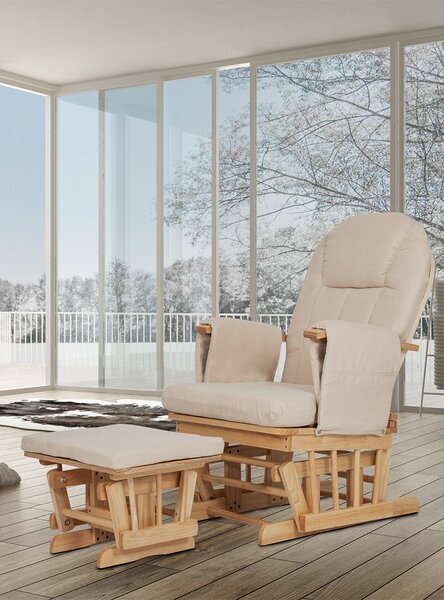 Design Plus Hintafotel (natúr - bézs)