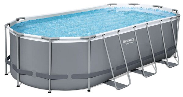 Bestway FFA 653 Krk Power Steel ovális fémvázas medence szett, 549x274x122cm