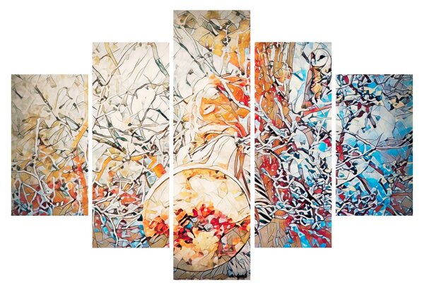 Kép - Mozaik absztrakció (150x105 cm)