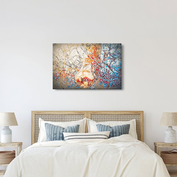 Kép - Mozaik absztrakció (90x60 cm)