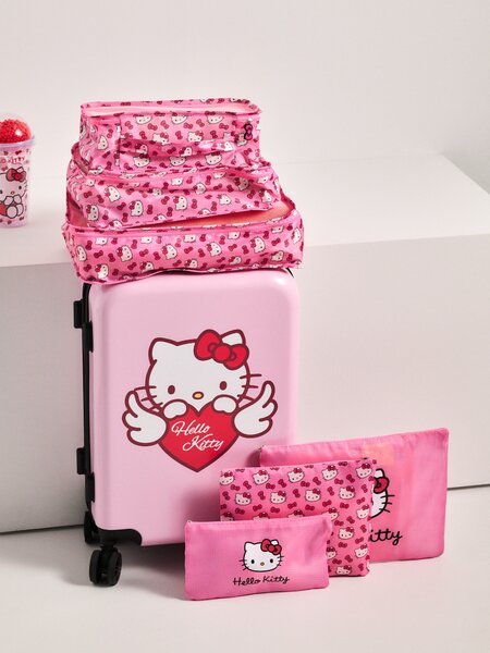 Sinsay - Utazási rendszerező készlet Hello Kitty - rózsaszín