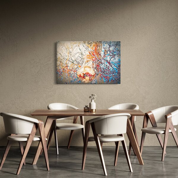 Kép - Mozaik absztrakció (90x60 cm)