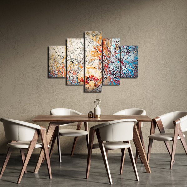 Kép - Mozaik absztrakció (150x105 cm)