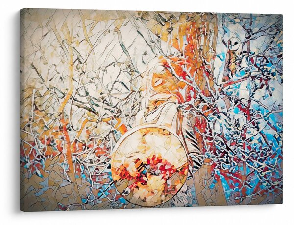 Kép - Mozaik absztrakció (70x50 cm)