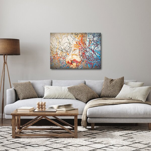 Kép - Mozaik absztrakció (70x50 cm)