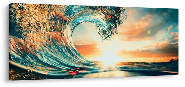 Kép - Hullám (120x50 cm)