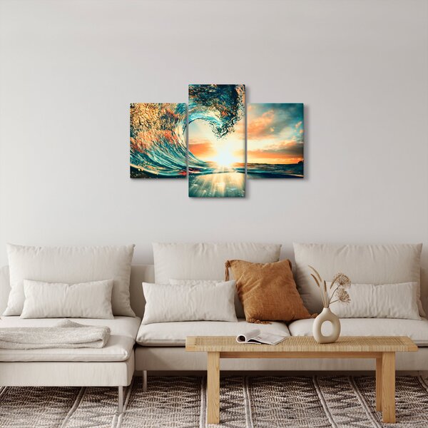 Kép - Hullám (90x60 cm)