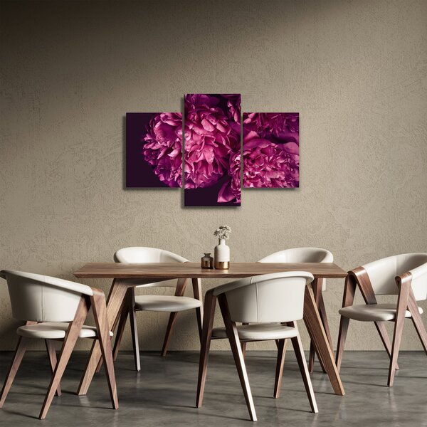 Kép - Csokor pünkösdi rózsa (90x60 cm)