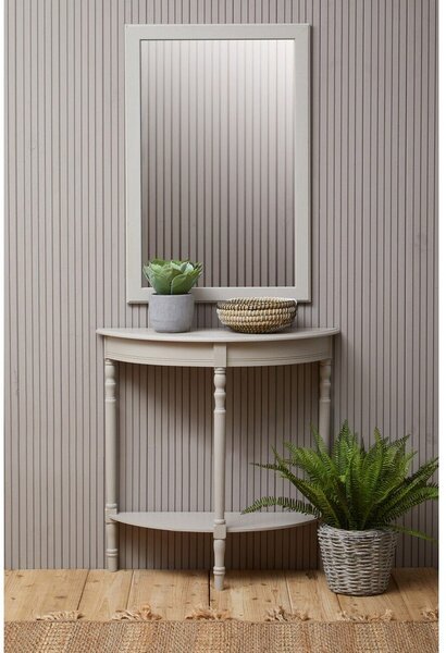 Bézs borovi fenyő konzolasztal 30x80 cm Heritage – Premier Housewares