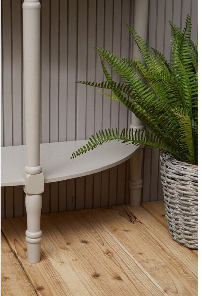 Bézs borovi fenyő konzolasztal 30x80 cm Heritage – Premier Housewares