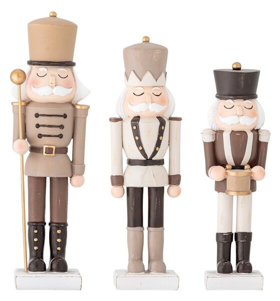 Poligyanta karácsonyi figura készlet 3 db-os (magasság 27 cm) Darryl – Bloomingville