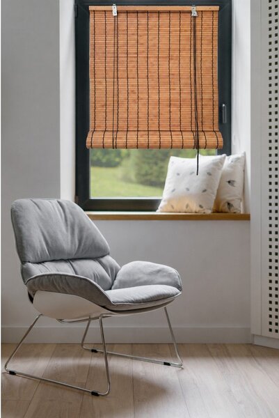 Narancssárga bambusz roló 60x160 cm Zeva – Gardinia