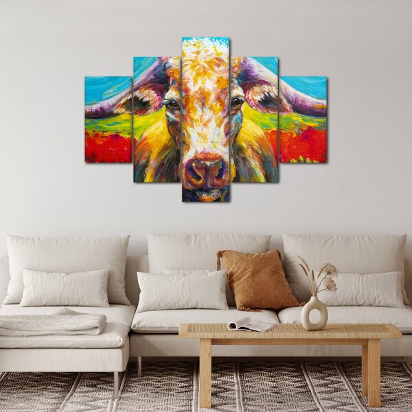 Kép - Festett tehén (150x105 cm)
