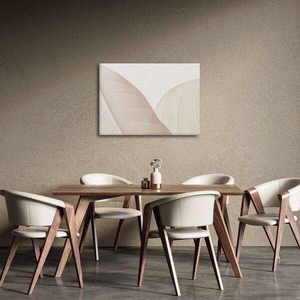Kép - Texturált levelek (70x50 cm)