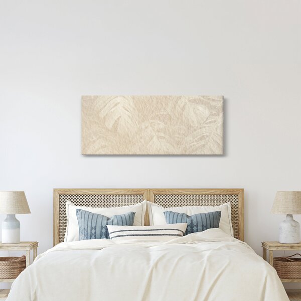 Kép - A textúra levelei (120x50 cm)