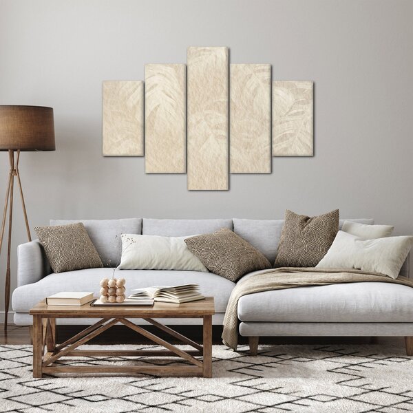 Kép - A textúra levelei (150x105 cm)