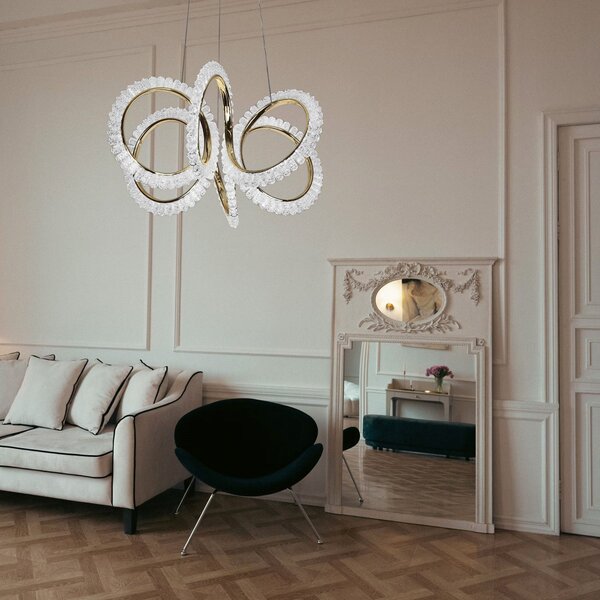 LED lámpa G037-CP Gold