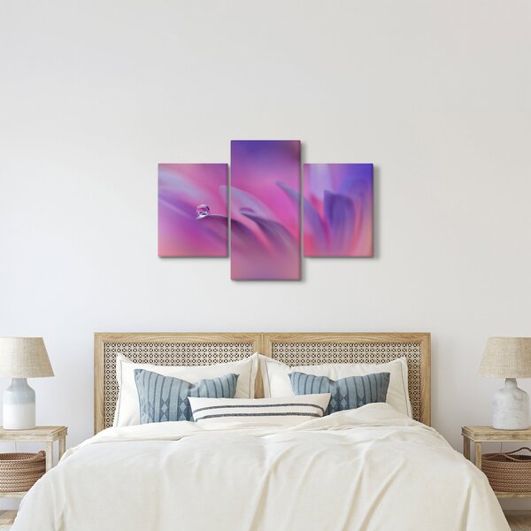 Kép - Csepp a virágon (90x60 cm)