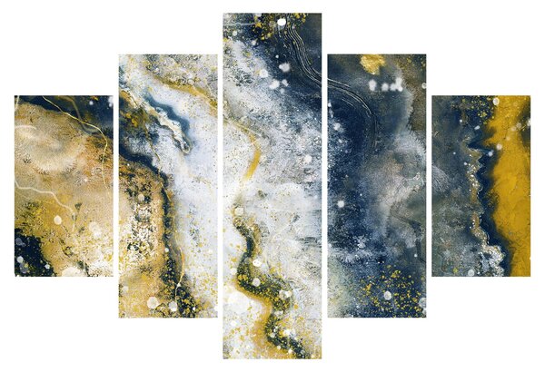 Kép - Arany absztrakció (150x105 cm)